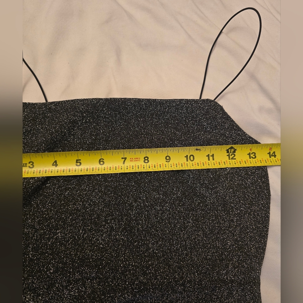 Asymmetrical Black Dress - Picture 11 of 14